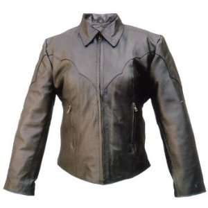   Cowhide Leather Riding jacket zipout liner Antique Brass Zippers S 3XL