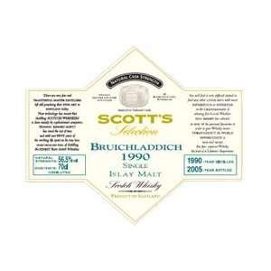   Scotts Selection Bruichladdich 1990 14 Year: Grocery & Gourmet Food