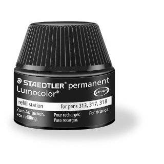 Staedtler Lumocolor Permanent Pen Black Refill Station for 31 series 