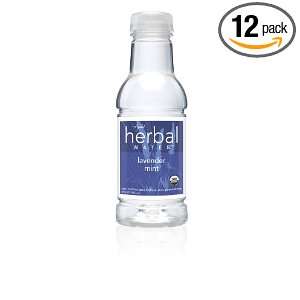 Ayalas Herbal Water, Lavender Mint Lemongrass Thyme, 16 Ounce Bottles 