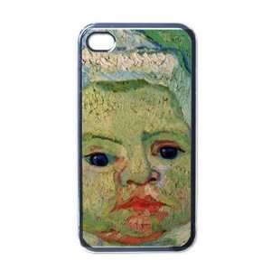  The Baby Marcelle Roulin By Vincent Van Gogh Black Iphone 