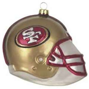 San Francisco 49ers Helmet Ornament:  Sports & Outdoors