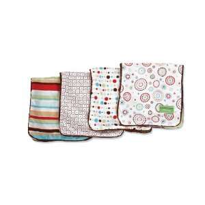  Burp Cloth Set   Classic Neutral Collection: Baby
