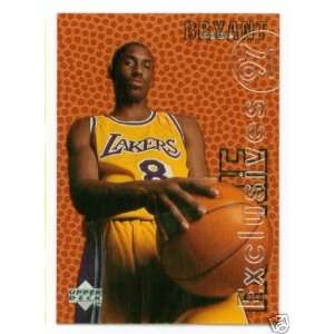  KOBE BRYANT #R10, Lakers 1997 Upper Deck Rookie Exclusives 