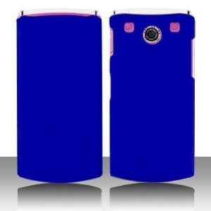 Premium   LG GD570/dLite Rubber feel Dr. Blue Cover   Faceplate   Case 