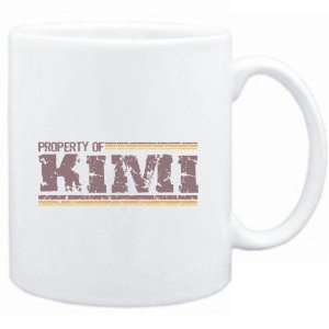  Mug White  Property of Kimi   Vintage  Female Names 