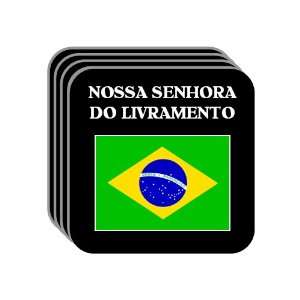 Brazil   NOSSA SENHORA DO LIVRAMENTO Set of 4 Mini Mousepad Coasters