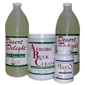  10 Day Colon Cleanse Kit with Aloe Vera Juice: Health 