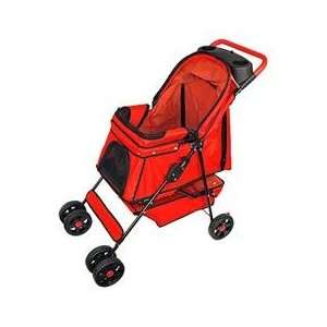  PetZip Walkie Pet Stroller   RED with black trim: Pet 