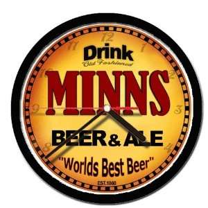  MINNS beer and ale cerveza wall clock: Everything Else
