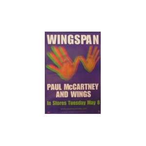    Paul Mccartney   Wingspan May 8 Poster 25x37 Everything Else
