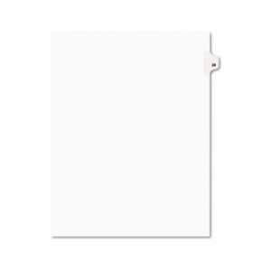  Avery 01028   Avery Style Legal Side Tab Divider, Title 