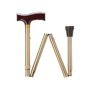  Simply Solid Bronze Folding Cane: Health & Personal Care