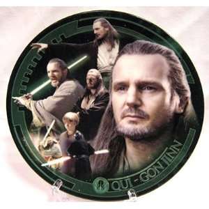   Series 4 UK Exclusive Collector Plate   Qui Gon Ginn: Everything Else