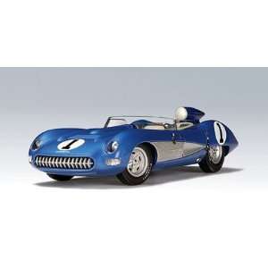 AUTOart 1:18 Scale Chevrolet Corvette SS 1957 Blue Die Cast Model Car 