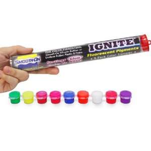  Ignite Fluorescent Pigments 9 Pack Color Sampler Arts 