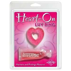  HEART SHAPED LUV RING PINK