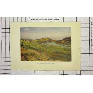    Antique Colour Print View St. JohnS Old Golf Links