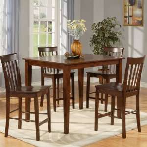   TABLE,COUNTER HT & FOUR SET   Standard Furniture 10486