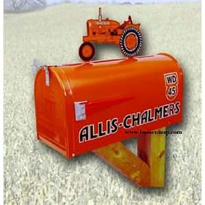  Mailbox with Allis Chalmers WD 45 Tractor Topper: Toys 