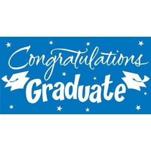  Congratulations Graduate Giant Banners   Blue Health 