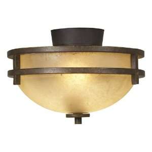  Mission Rust Pull Chain Ceiling Fan Light Kit: Home 