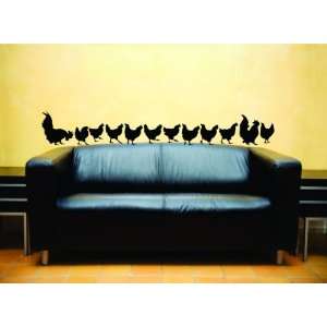  Removable Wall Decals   Chickens: Home Improvement