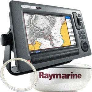  Raymarine C90W System Pack   C90W Display, RD418D, 10M 
