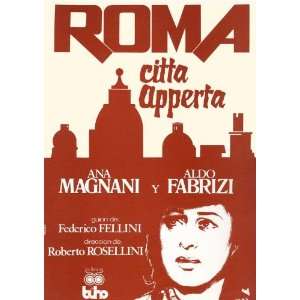  Il etait une fois Rome, ville ouverte (TV) Poster (27 x 