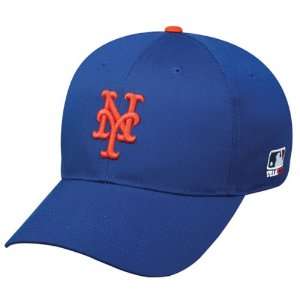 MLB ADULT New York METS Home Blue Hat Cap Adjustable Velcro TWILL New