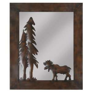  Style Selections Moose Mirror 13246: Home & Kitchen
