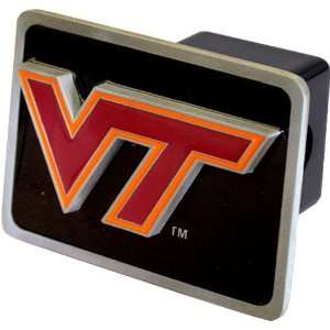   NCAA Pewter Trailer Hitch Cover by Half Time Ent.: Sports & Outdoors
