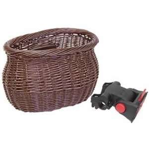  Basket Front Willow Bushel Brown Quick Release 13X: Sports & Outdoors