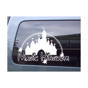  Magic Kingdom Castle Car Window Laptop Vinyl Sticker Decal 