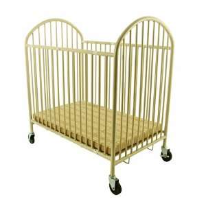  Dream on Me Ready to Use Folding Portable Metal Crib Baby