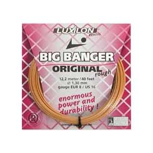   : Luxilon Big Banger Original Rough 16 String Reel: Sports & Outdoors