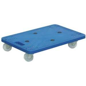 IHS POS 1624 Plastic Dolly with 3 Caster, 220 lbs Capacity, 24 