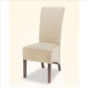  West Covina Parson Chair in Tan [Set of 2]: Home & Kitchen