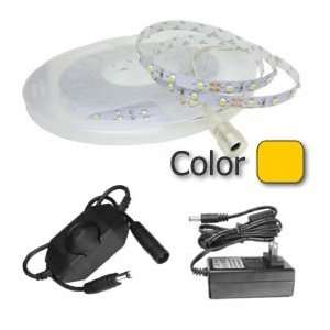  Dimmable Amber 16ft LED Strip Kit: Home Improvement