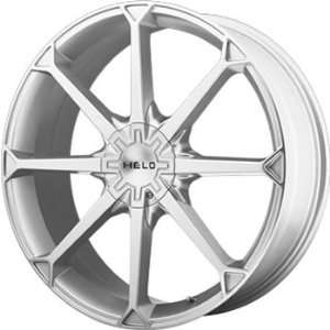 Helo HE870 17x7.5 Silver Wheel / Rim 4x4.25 & 4x4.5 with a 42mm Offset 