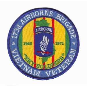  173rd Airborne Brigade Vietnam Veteran Patch: Everything 