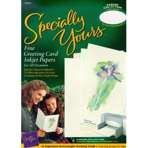  Specially Yours Garden Collection InkJet Greeting Card 