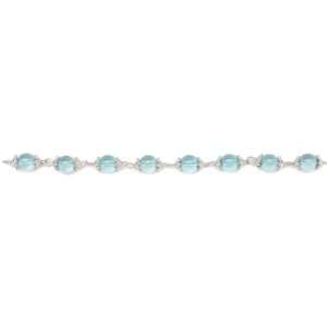  Blue Moon Madame Delphine Feets Beads, 7 Inch Strand/Pkg 