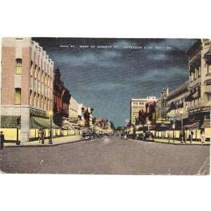  1940s Vintage Postcard High Street, west of Monroe Street 