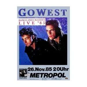  GO WEST Berlin 26th November 1985 Music Poster: Home 