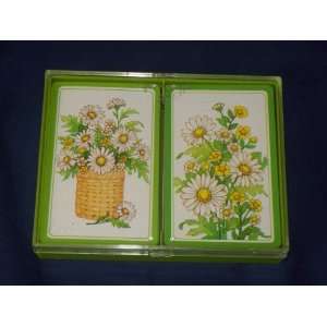   , Daisies Bridge Playing Cards   Plastic Coated 