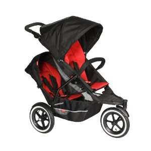  Phil and Teds Explorer with Doubles Kit in Red: Baby