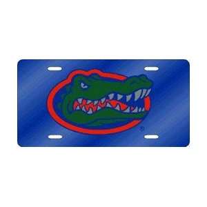 Florida Gators Blue Laser Cut License Plate: Automotive