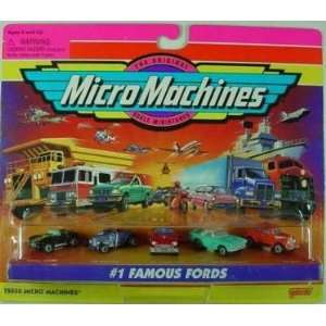  Micro Machines Famous Fords #1 Original Scale 1997: Toys 
