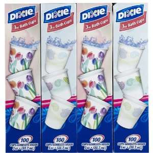 Dixie 3 oz Cold Cups, 100 ct 4 pack 